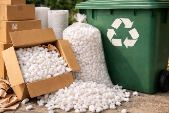 used packing peanuts